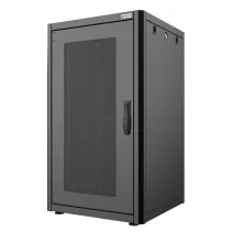 Szafa stojąca rack 19 26U 600x800 drzwi szklane
