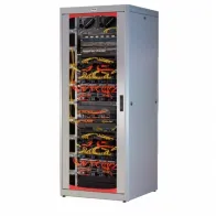 Szafa stojąca rack 19 20U 600x800 drzwi szklane
