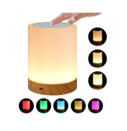 Lampka led rgb touch