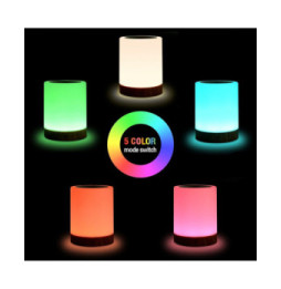 Lampka led rgb touch