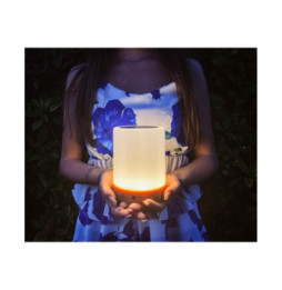 Lampka led rgb touch