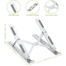 Techly 364255 Podstawka pod laptopa 16" składana