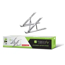 Techly 364255 Podstawka pod laptopa 16" składana