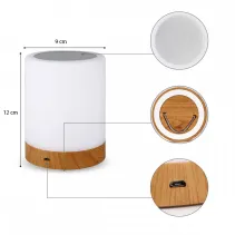 Lampka led rgb touch