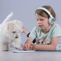 Słuchawki Bluetooth dla dzieci 3+, 85/94dB  POP Fun białe