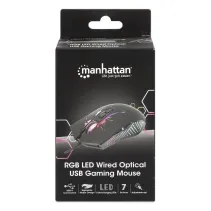 Manhattan 190220 Myszka gamingowa dla graczy USB 7200dpi