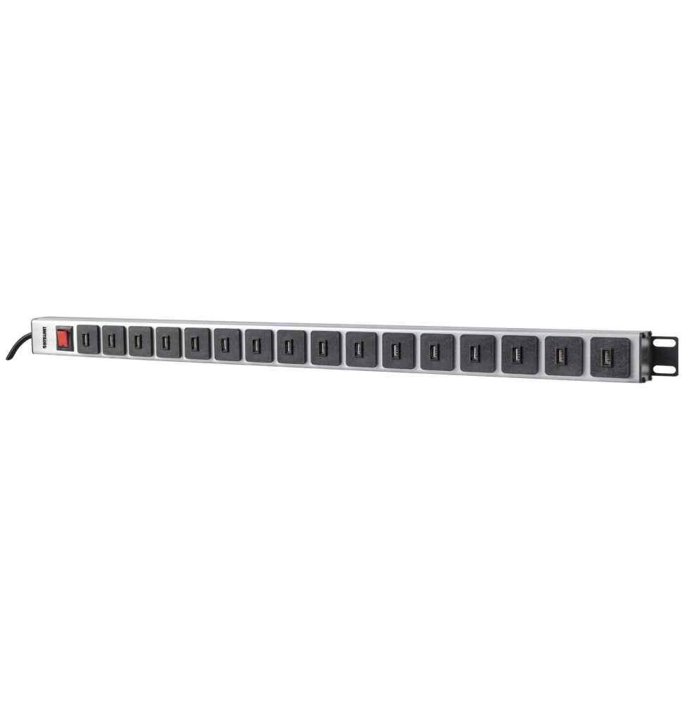 Listwa zasilająca 19' pionowa X16 - gniazda USB typu A