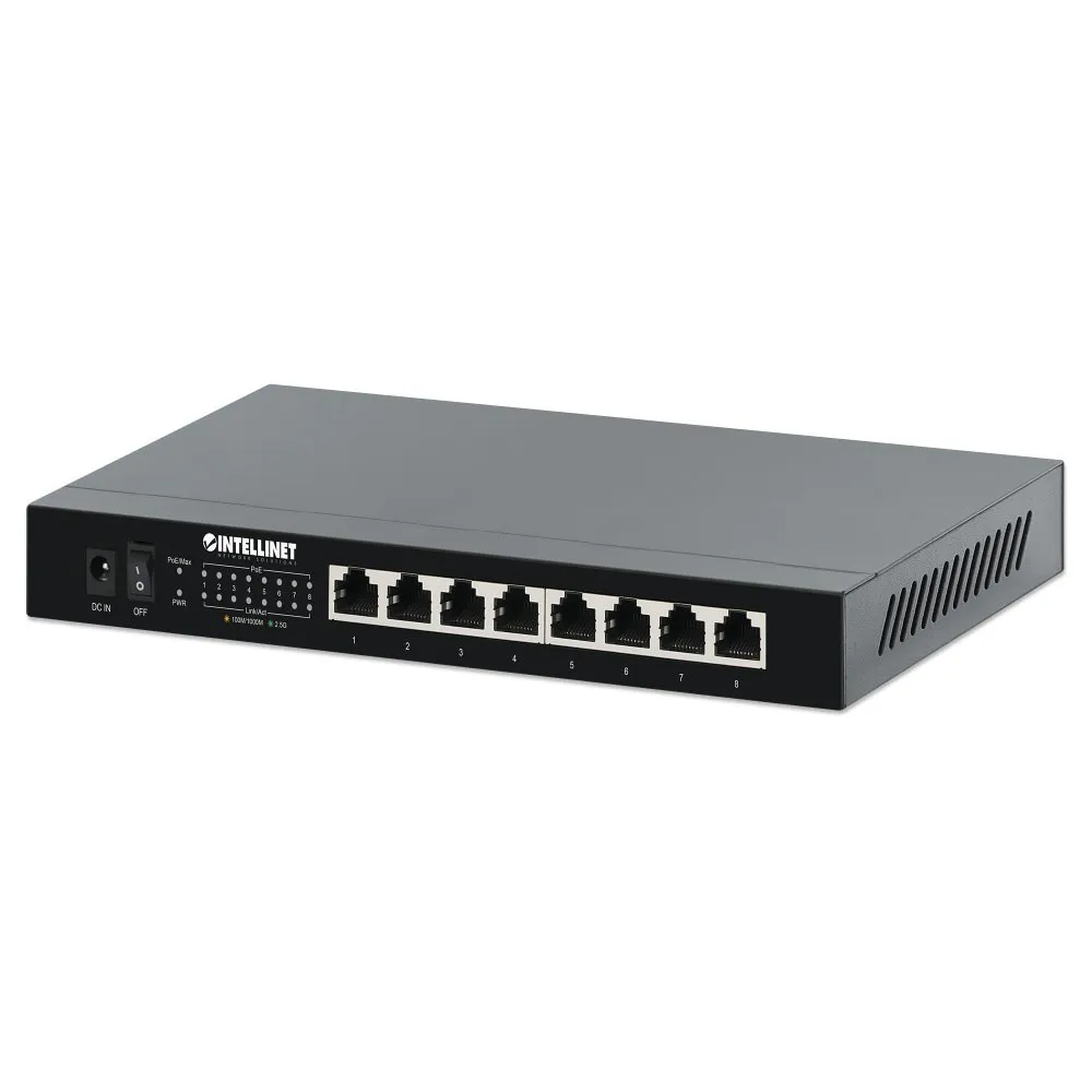 Switch 2,5-GIGA 8X poe+