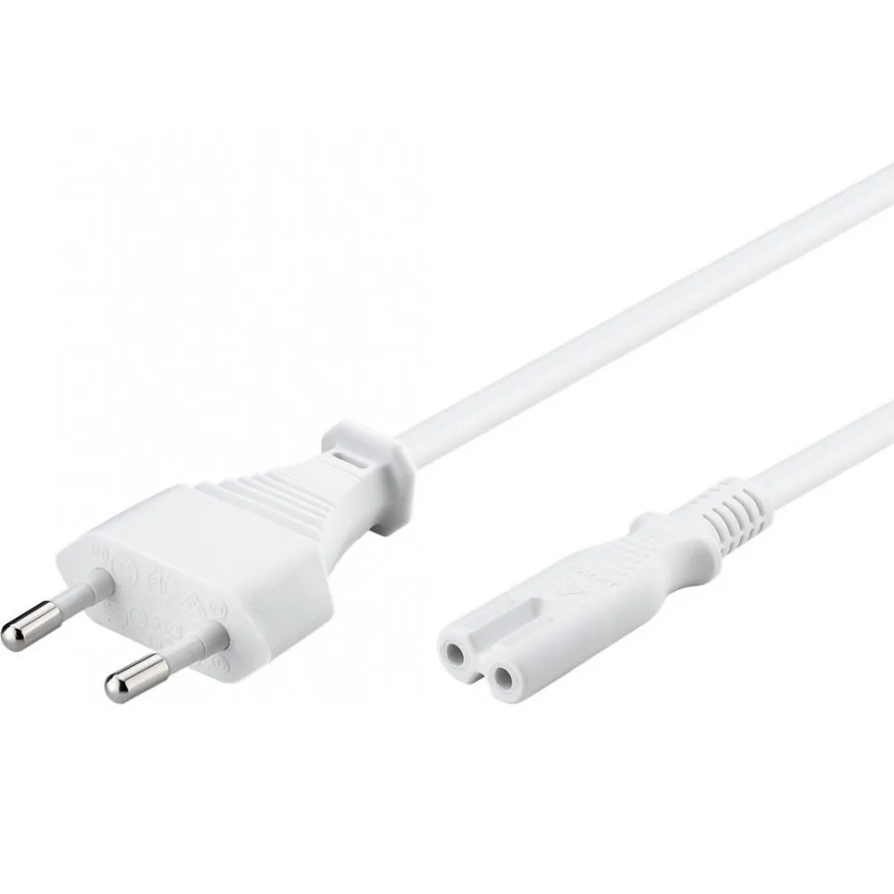 Kabel zasilania Euro na C7 ( ósemka IEC320 ) 1,8m