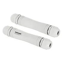 Łącznik zewnętrzny RJ45 PoE+ IP67 do 1000m, zestaw 2 szt