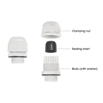 Łącznik zewnętrzny RJ45 PoE+ IP67 do 1000m, zestaw 2 szt