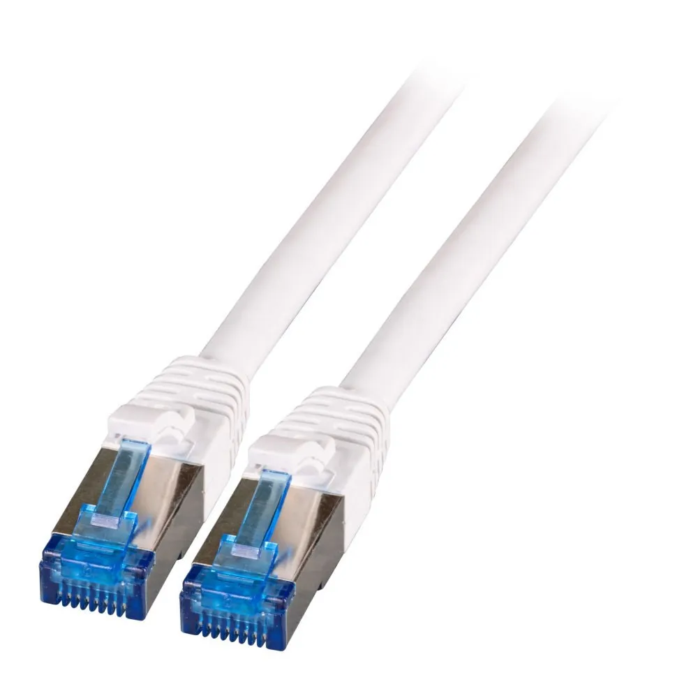 Patchcord Cat6a/Cat7 SFTP 5M 100% Cu biały