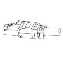 Wtyk RJ45 samozaciskowy C6 stp