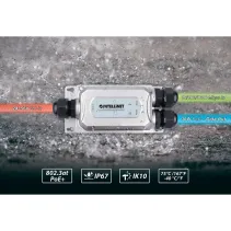 Zasilacz PoE+ Gigabit, 1x RJ45 30W, zewnętrzny IP67