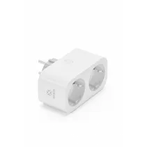 Smart gniazdko podwójne z pomiarem zużycia prądu Schuko WiFi
