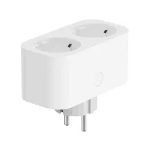 Smart gniazdko podwójne z pomiarem zużycia prądu Schuko WiFi