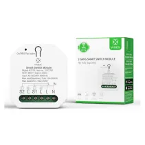 Smart uniwersalny sterownik zasilania 230V, podwójny, WiFi