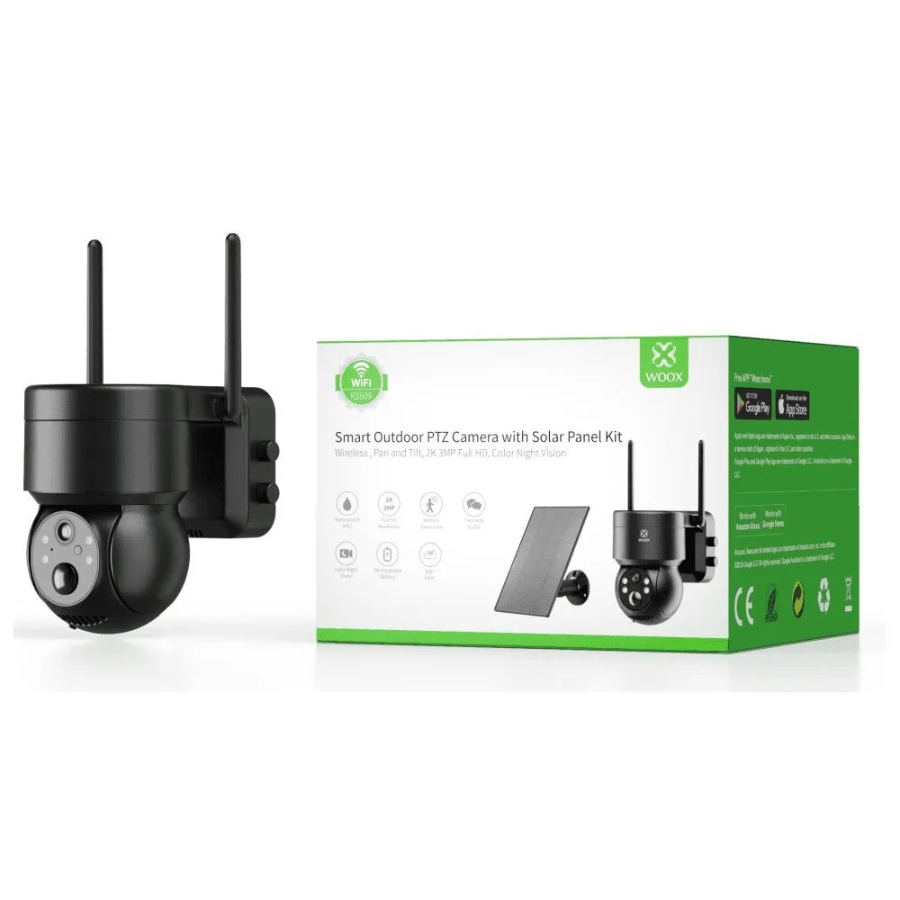 Smart kamera zewnęt ptz solarn