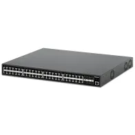 Switch zarządzalny 48x RJ45 Gigabit PoE+ 450W, 6x SFP+ 10G