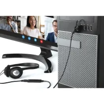 Adapter karta dźwiękowa USB-C/USB-A na Jack 3.5mm TRRS M/F