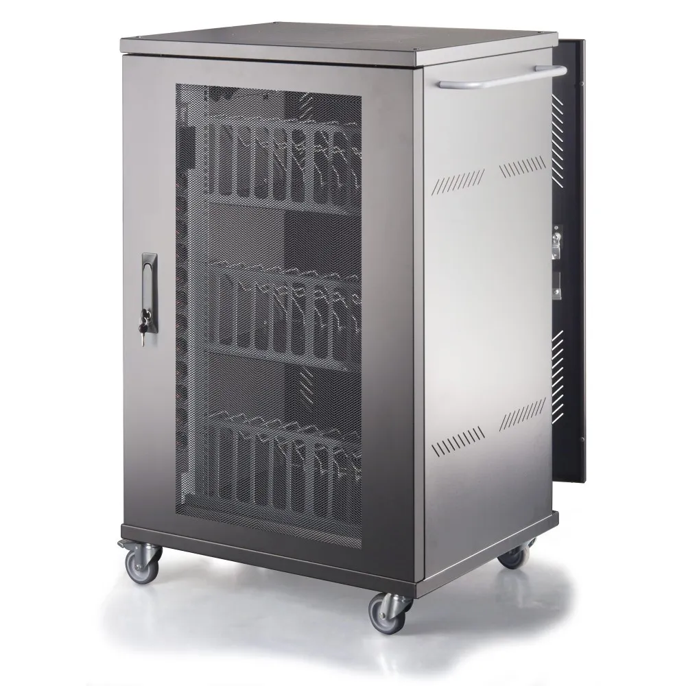 Szafa do ładowania 36 laptopów tabletów 24 gniazd AC 230V