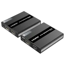 Extender KVM HDMI/USB 1080p60Hz do 60m po skrętce Kat6 PoC