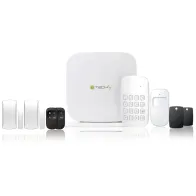 Zestaw alarmowy GSM panel/klawiatura/czujniki/piloty/karty RFID