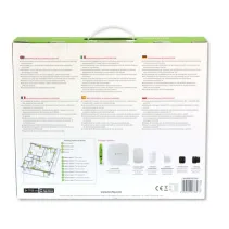 Zestaw alarmowy GSM panel/klawiatura/czujniki/piloty/karty RFID