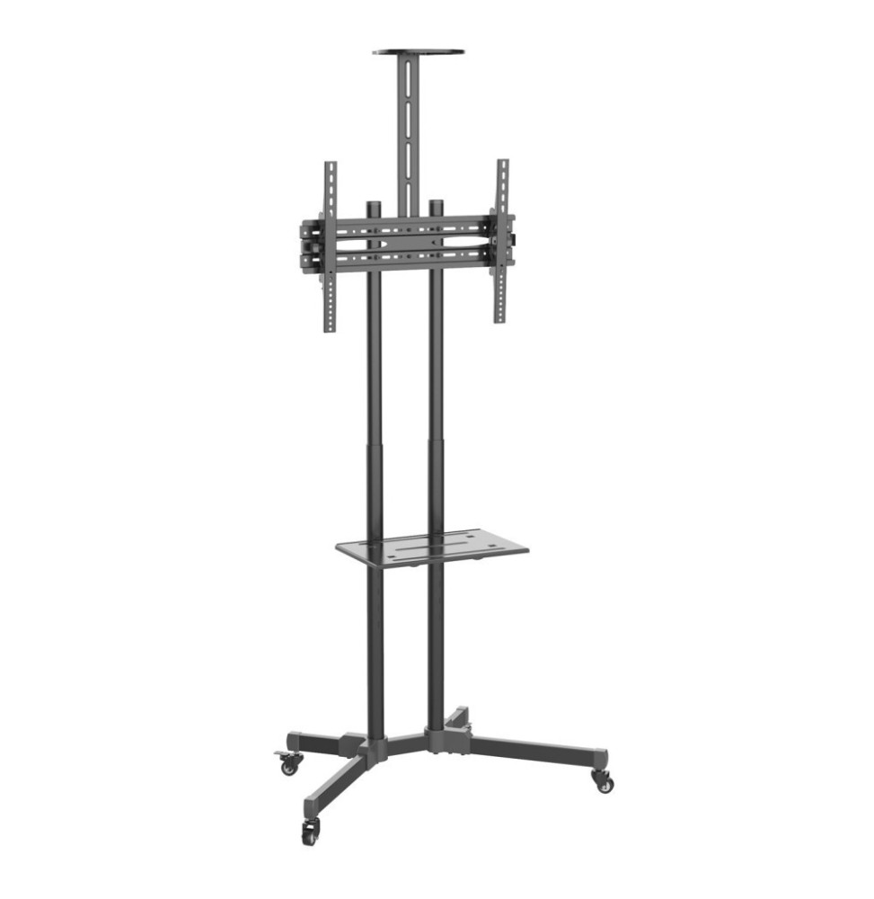 Techly 364477 Wózek do telewizora 37-70" z półkami AV