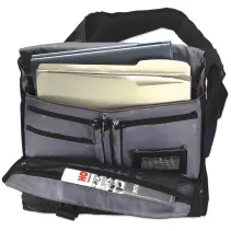 Torba na laptopa 14.1" z paskiem naramiennym czarna