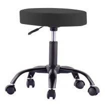 Stołek biurowy czarny