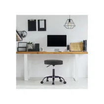 Stołek biurowy czarny