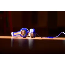 Słuchawki dla dzieci 3+ 85dB z mikrofonem Connect niebieskie