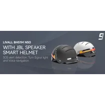 Kask Livall BH51M NSO z głośnikami JBL 54-58cm - B2B Netinet