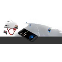 Kask Livall BH51M NSO z JBL szary 54-58cm BT/LED/SOS