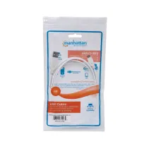 Kabel USB 2.0 USB-A na USB-MicroB M/M 0.3m