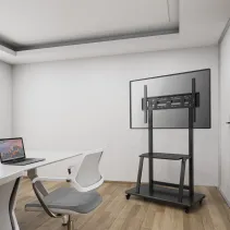 Manhattan 462334 Stojak mobilny TV 37-100" z półkami - B2B Netinet