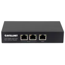 Extender PoE+ Gigabit, 2x RJ45 25W, do 200m