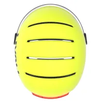 Kask Livall L23 żółty 54-58cm z szybką ochronną LED/SOS