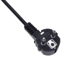 Listwa zasilająca 19" 1U, 9x Schuko, kabel 2m Schuko, włącznik