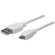 Kabel USB 2.0 USB-A na USB-MicroB M/M 0.6m
