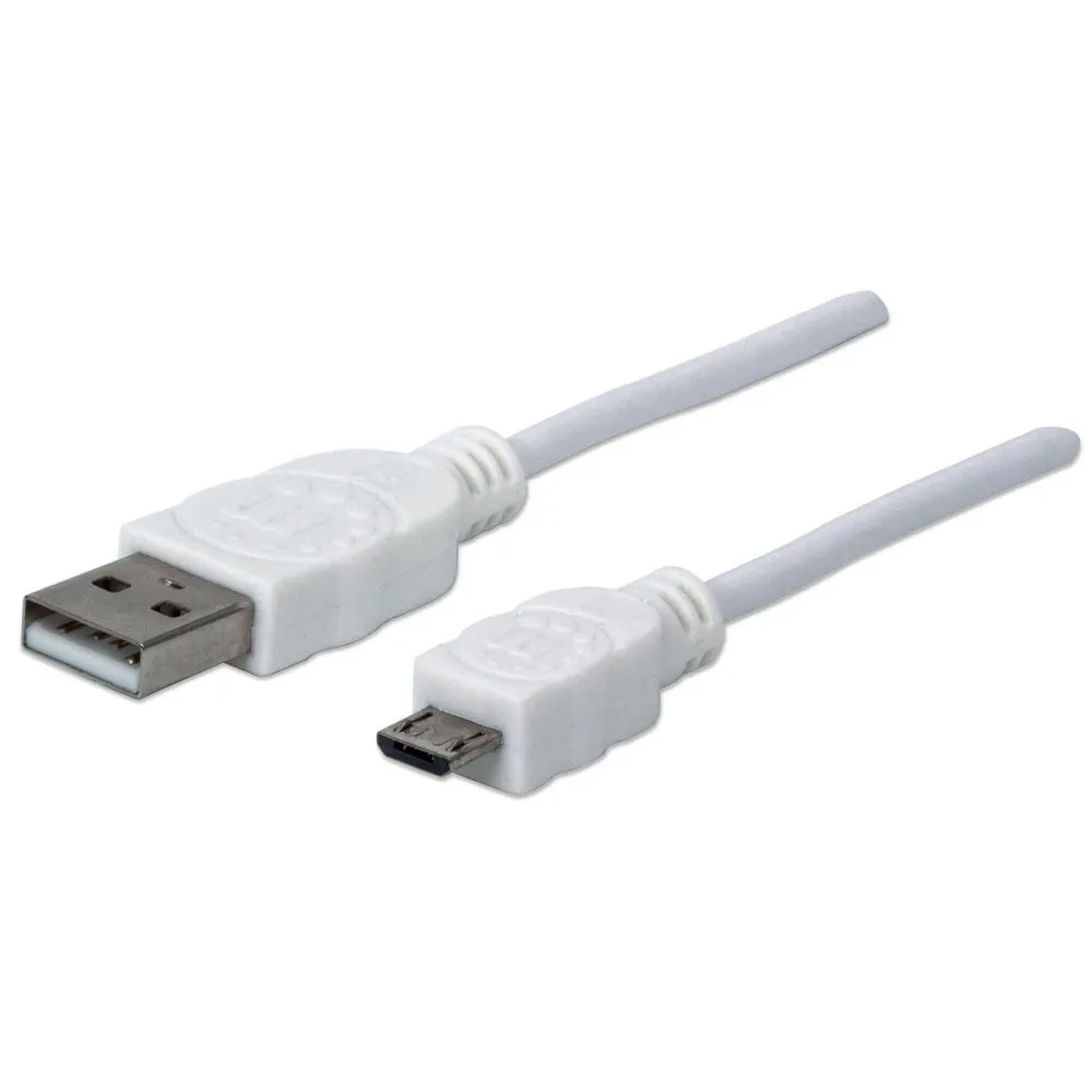 Kabel USB 2.0 USB-A na USB-MicroB M/M 0.6m