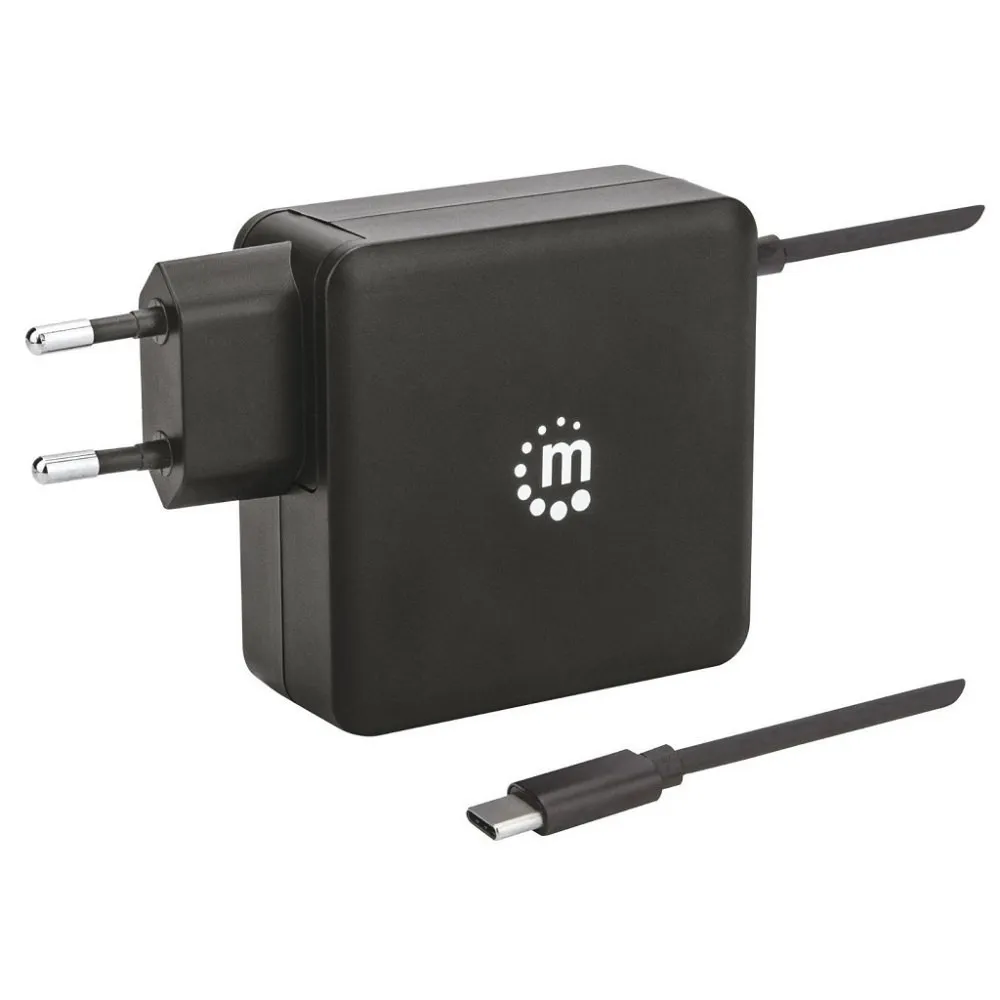 Zasilacz 230V USB-C Power Delivery 60W/3A, USB-A 5V 2.4A