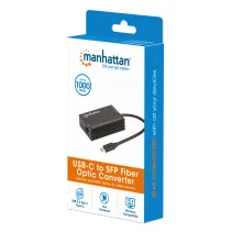 Karta sieciowa/adapter USB-C 3.2 na slot SFP Gigabit