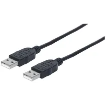 Kabel USB 2.0 USB-A na USB-A M/M 0.5m A-A