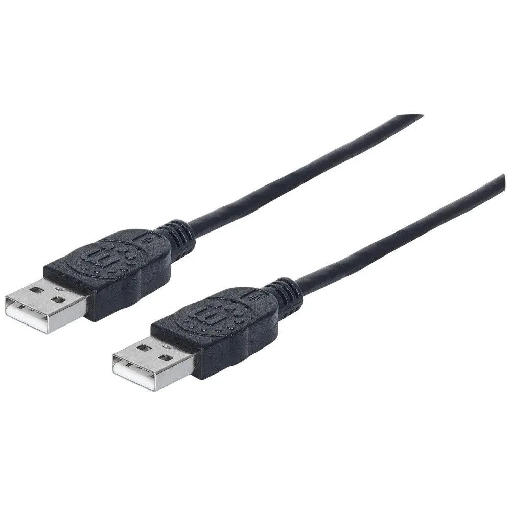Kabel USB 2.0 USB-A na USB-A M/M 0.5m A-A