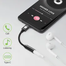 Techly 367973 Adapter audio USB-C do mini Jack 3.5mm DAC