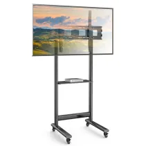 Techly 367843 Wózek do telewizora 50-90" z półką AV - B2B Netinet