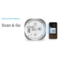 Wewnętrzny Access Point WiFi 5 802.11ac, 1GbE, zarządzalny, EnGenius Cloud