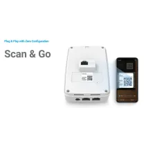 Wewnętrzny Access Point WiFi 6 802.11ax, 1GbE, zarządzalny, EnGenius Cloud